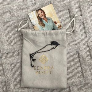 Kendra Scott Elaina Gunmetal Single Slide Bracelet